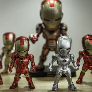 1 sztuk superhero Avengers Iron Man Hulk Kapitan Ameryka Superman Batman Action Figures prezent kolekcja zabawek dla dzieci