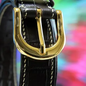 (24 Hour Ship Out) 2017 Xiaomi Mijia Qimian Leisure Cow Leather Belt Five Hole Two Color 38mm Width for Man Alluminum Buckle