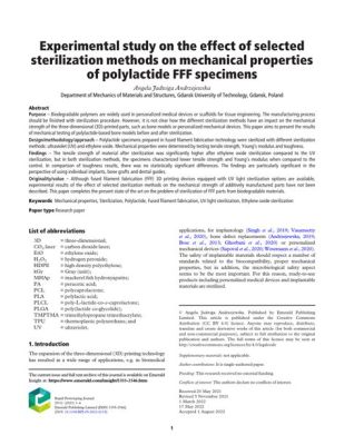   Sterilization – En experimentell hyllning till den mekaniska och den djupt claustrofobiska atmosfären