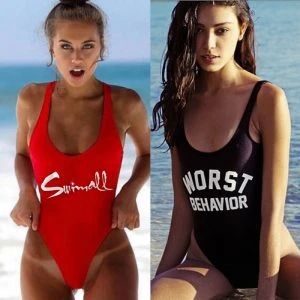 f100f40eb3a5acf43a43e7372bff3a1b99bd6fe5.jpg M & M być Sexy, list jeden kawałek strój kąpielowy 2018 wyściełane kostiumy kąpielowe kobiety lato plaża strój kąpielowy Monokini Tong Mailot De bain Femme